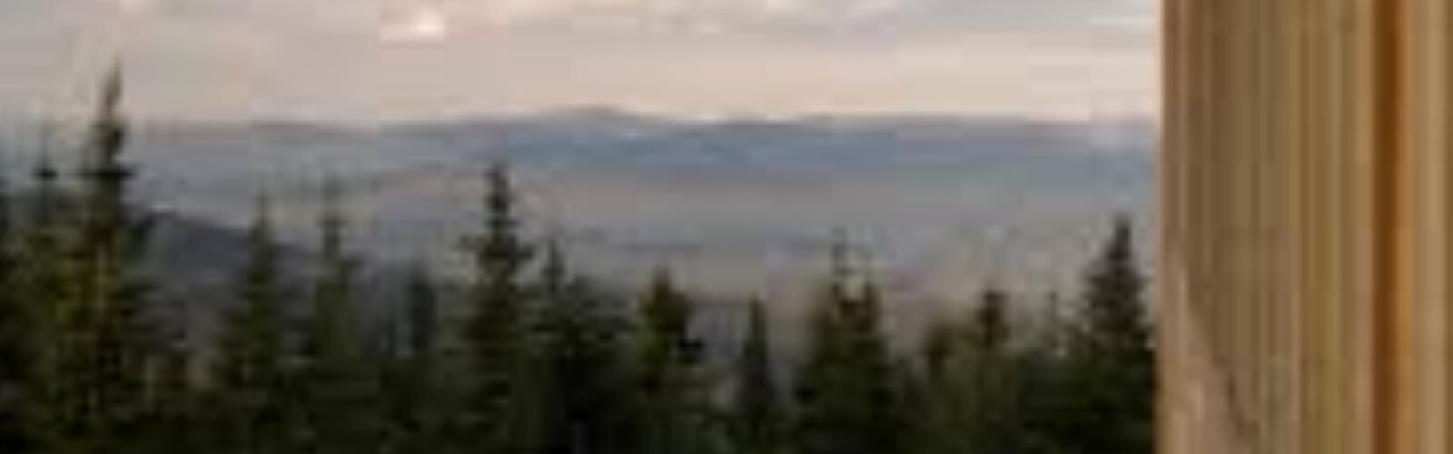 Hiking East Mountain, Vermont - panoramic view