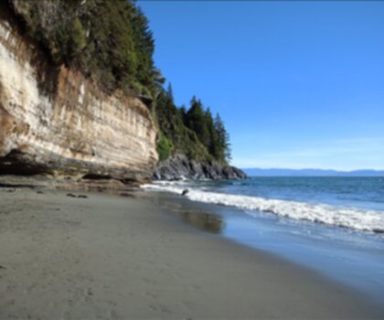 Sentier Mystic Beach - randonnée en Île de Vancouver