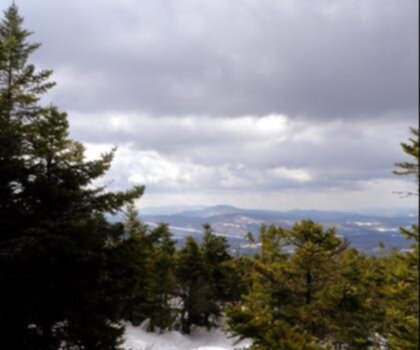 Knox Mountain, Vermont trail - hiking in Central Vermont