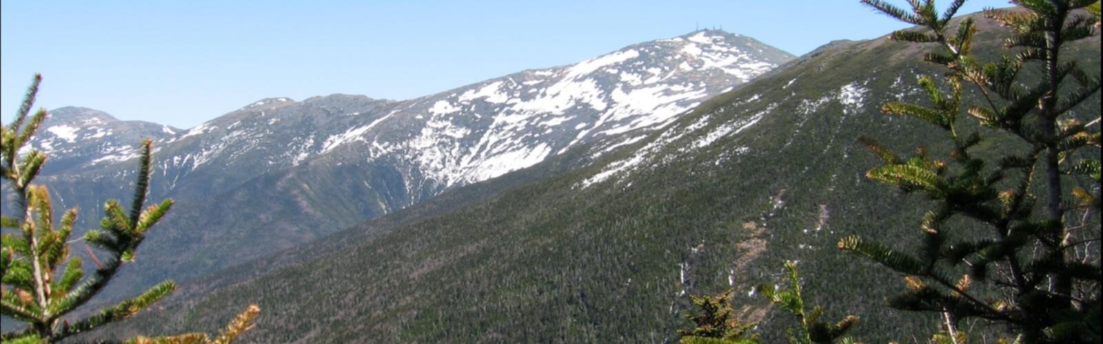 Randonnée Mount Eisenhower, New Hampshire - vue panoramique