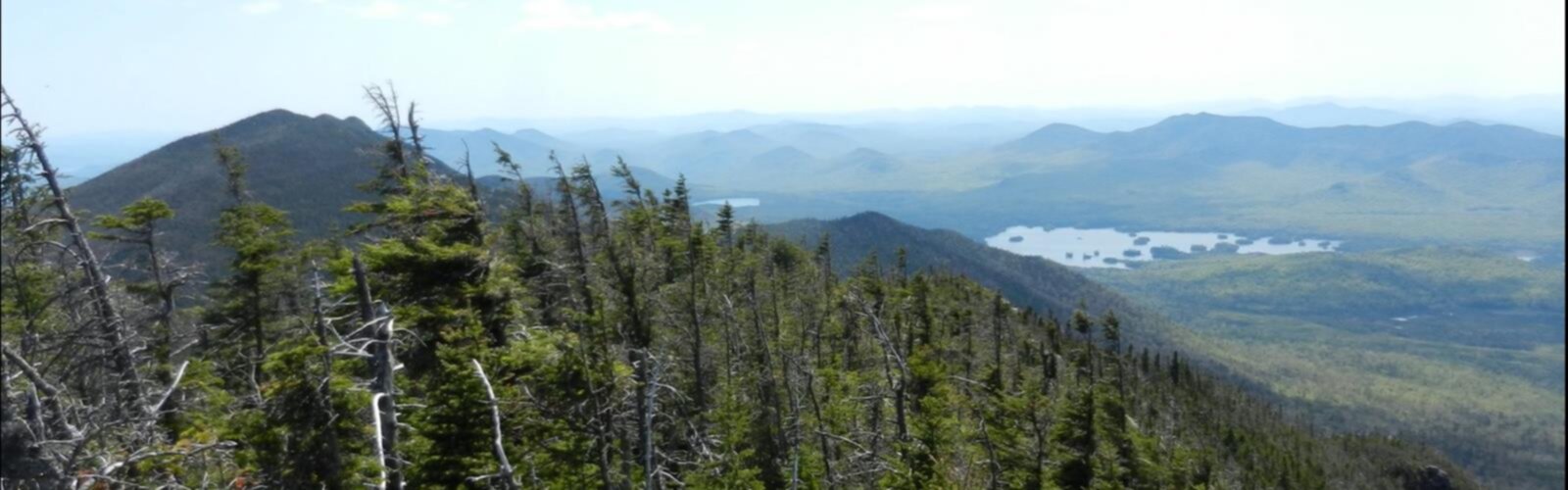 Randonnée Macomb Mountain, New York - vue panoramique