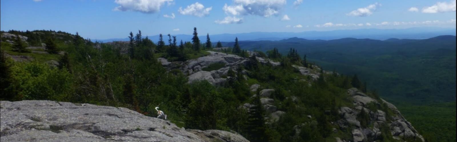 Randonnée Bald Peak, New York - vue panoramique