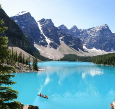The Plain of Six Glaciers, Lake Louise, Alberta trail - hiking in Canadian Rockies