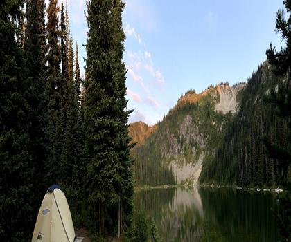 Sentier lac Poland - randonnée en Montagnes Côtières de Vancouver