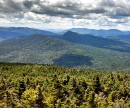Snow Mountain, Maine trail - hiking in Western Mountains