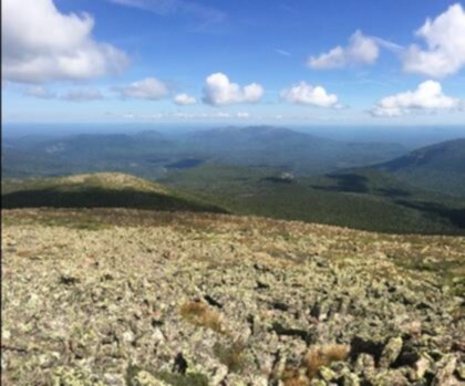 North Turner Mountain, Maine trail - hiking in Western Mountains
