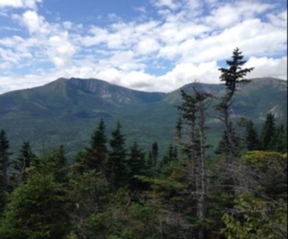 South Turner Mountain, Maine trail - hiking in Maine Highlands