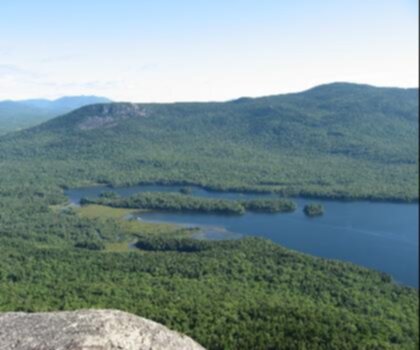 Barren Mountain, Maine trail - hiking in Maine Highlands