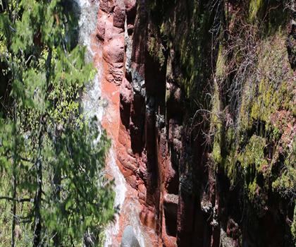 Sentier chutes Blakiston - randonnée en Southern Rockies