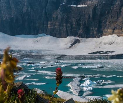 Grinnell Glacier trail - hiking in Glacier Country