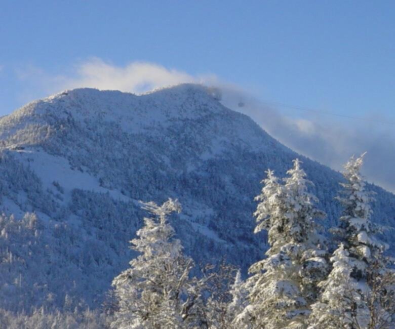 Jay Peak trail - hiking in Northeast Kingdom