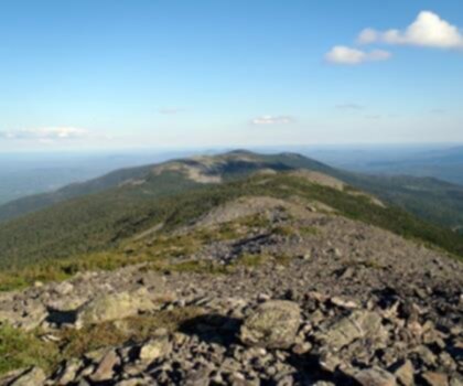 Mount Abraham, Maine trail - hiking in Western Mountains