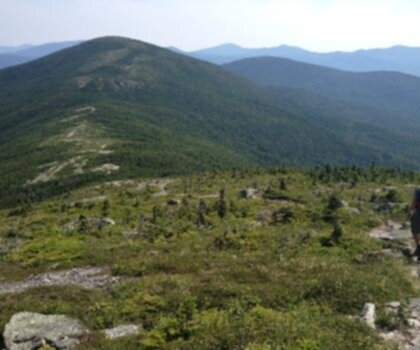 Saddleback Junior, Maine trail - hiking in Western Mountains
