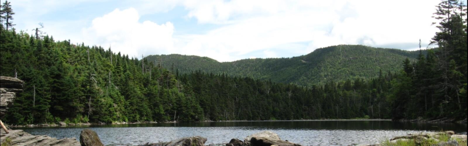 Hiking Sterling Mountain, Vermont - panoramic view