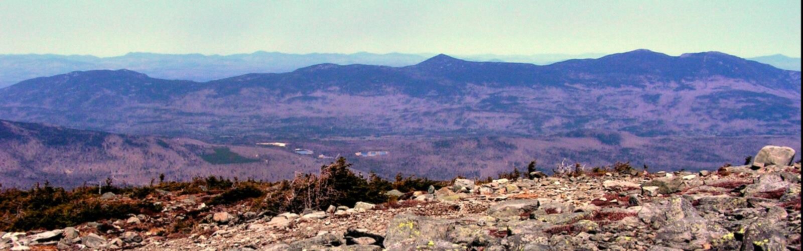 Randonnée Bigelow Mountain, Maine - vue panoramique