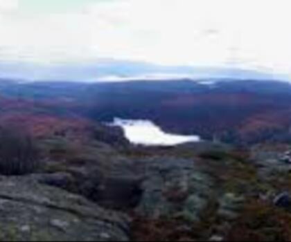 Bald Mountain, Maine trail - hiking in Western Mountains