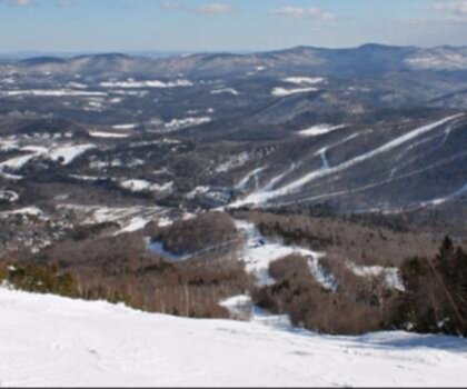 Lincoln Peak, Vermont trail - hiking in Green Mountains