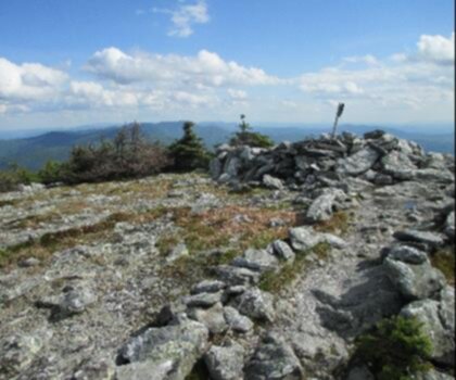 Mount Abraham, Vermont trail - hiking in Green Mountains