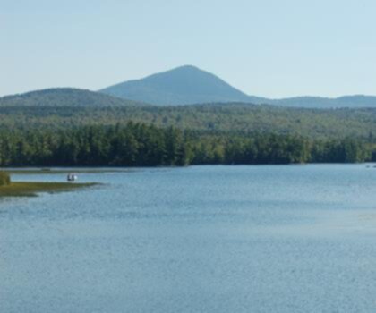 Mount Blue, Maine trail - hiking in Western Mountains