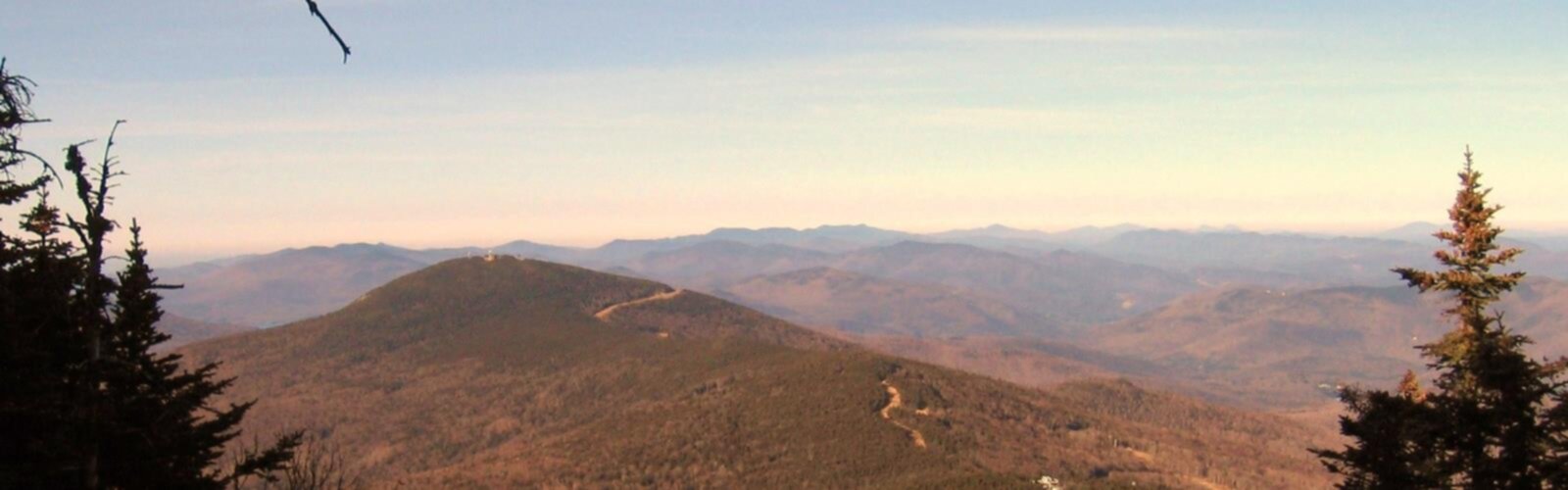 Randonnée Little Killington, Vermont - vue panoramique