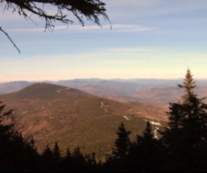 Little Killington, Vermont trail - hiking in Green Mountains