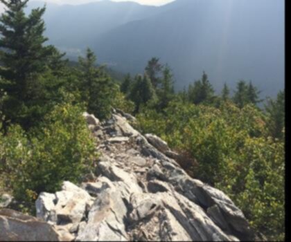 Peru Peak, Vermont trail - hiking in Southern Vermont