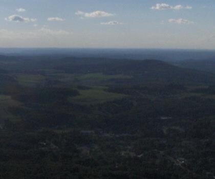 Utsayantha Mountain, New York trail - hiking in Catskills