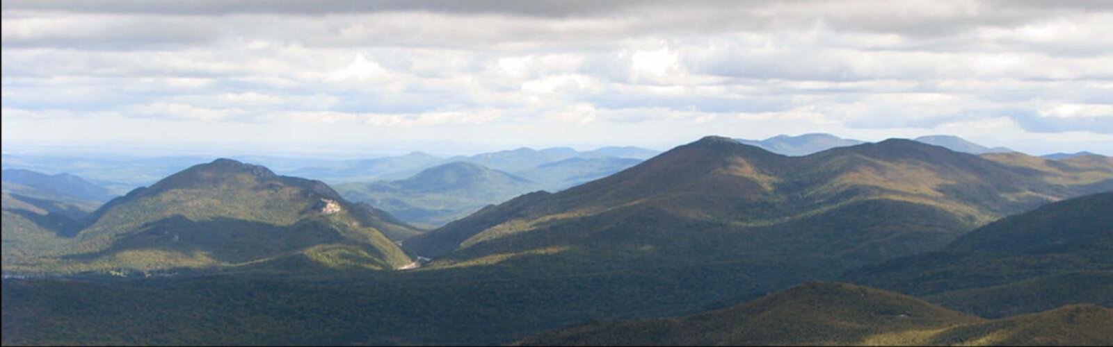 Randonnée Pitchoff Mountain, New York - vue panoramique