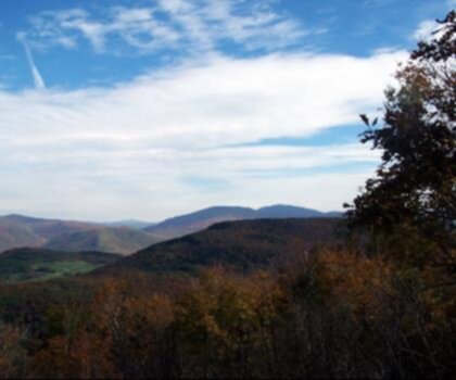Tinmouth Mountain, Vermont trail - hiking in Green Mountains