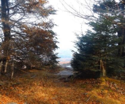 Stoppel Point, New York trail - hiking in Catskills