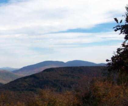 Woodlawn Mountain, Vermont trail - hiking in Green Mountains
