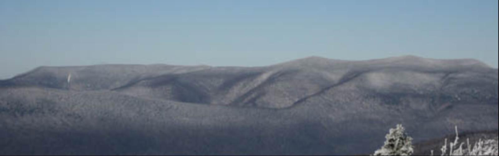 Hiking Dorset Mountain, Vermont - panoramic view