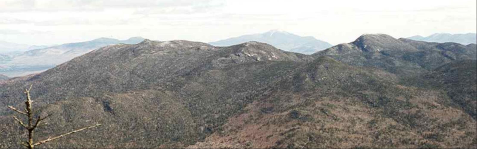 Randonnée Mount Emmons, New York - vue panoramique