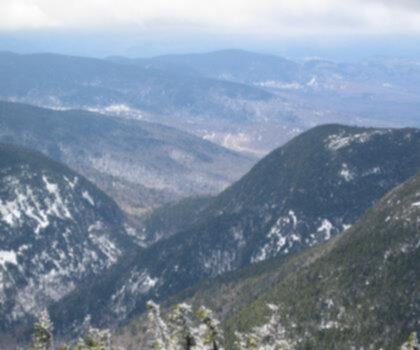 Mahoosuc Mountain, Maine trail - hiking in Western Mountains