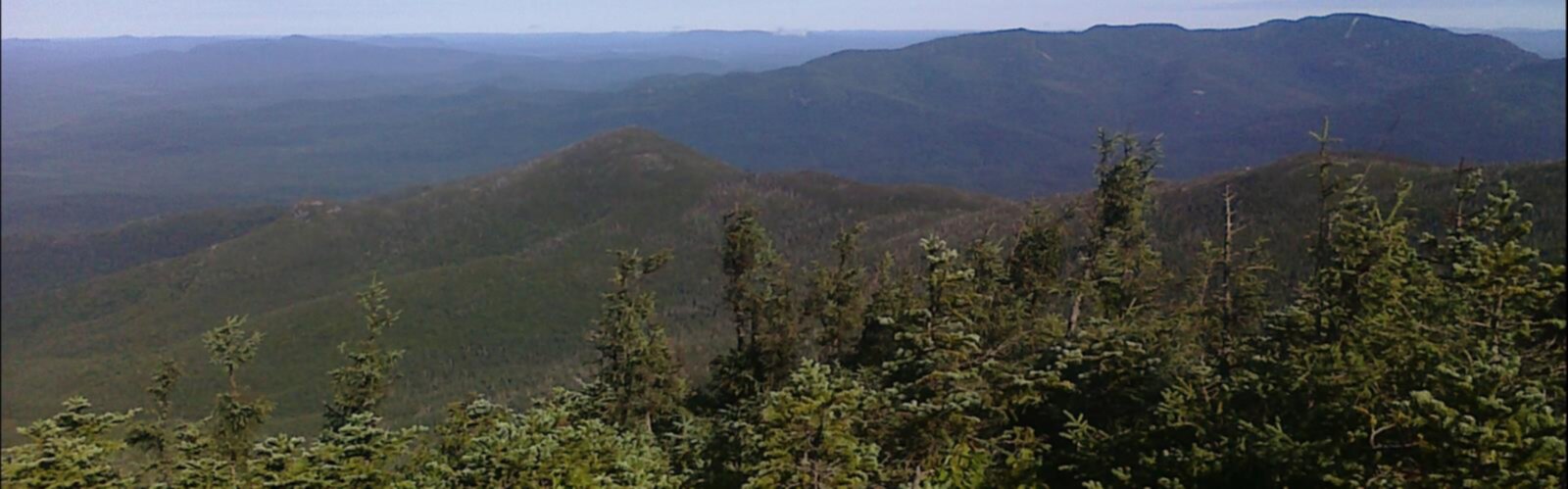 Randonnée Little Santanoni Mountain, New York - vue panoramique
