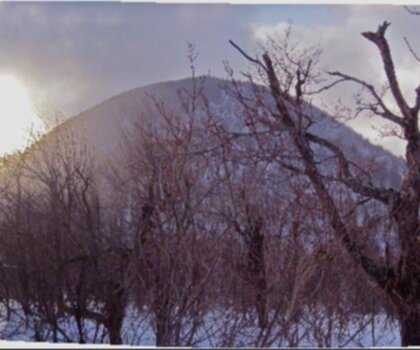 Black Dome, New York trail - hiking in Catskills