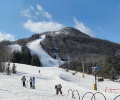 Hunter Mountain, New York trail - hiking in Catskills