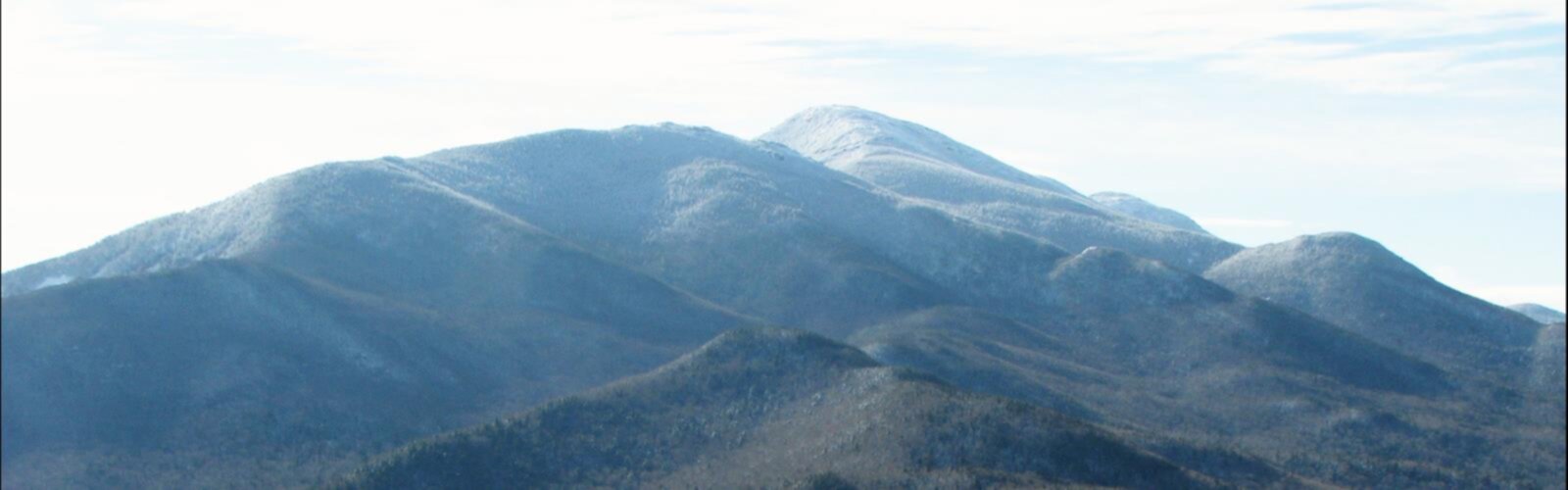 Hiking Wright Peak, New York - panoramic view