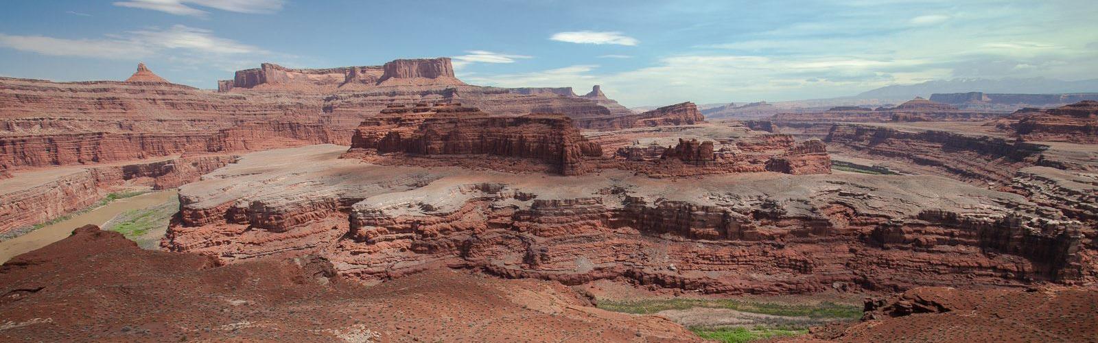 White Rim Road trail - hiking in Southern Utah