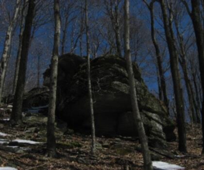 Beech Mountain, New York trail - hiking in Catskills
