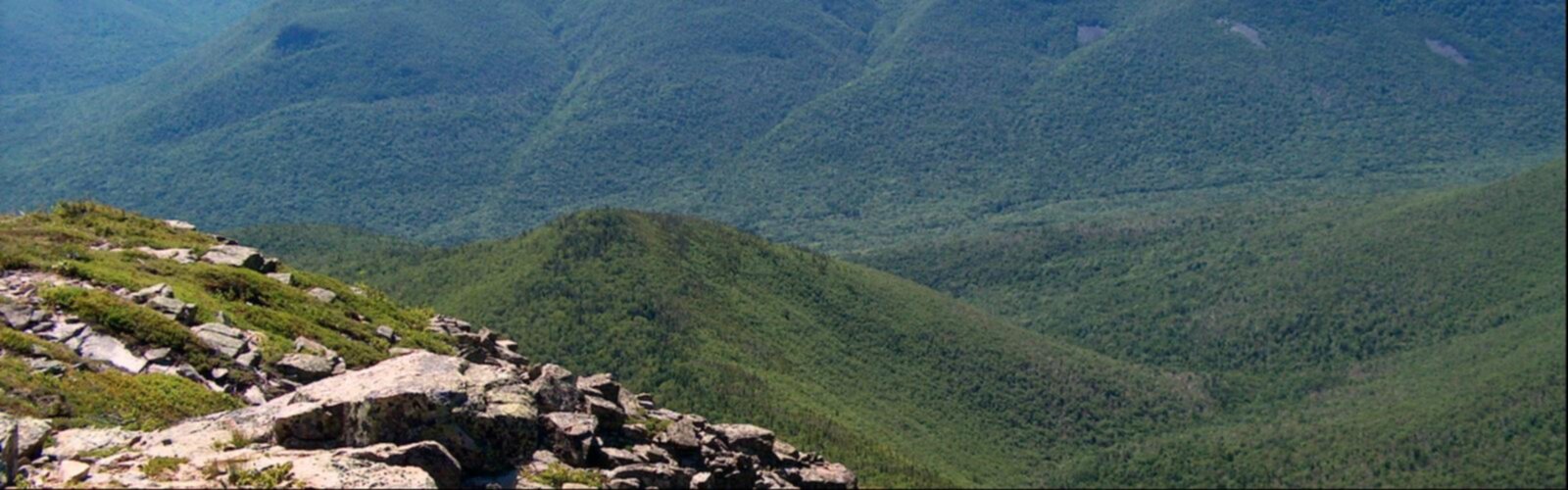 Randonnée Owls Head, New Hampshire - vue panoramique
