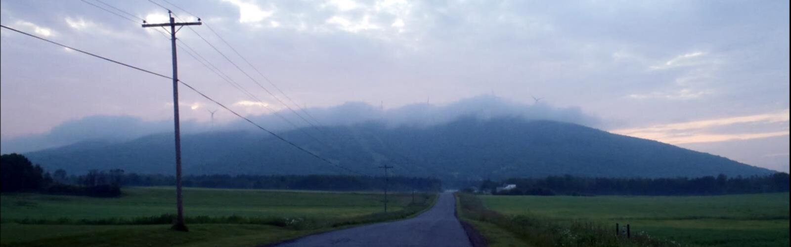 Hiking Mars Hill, Maine - panoramic view