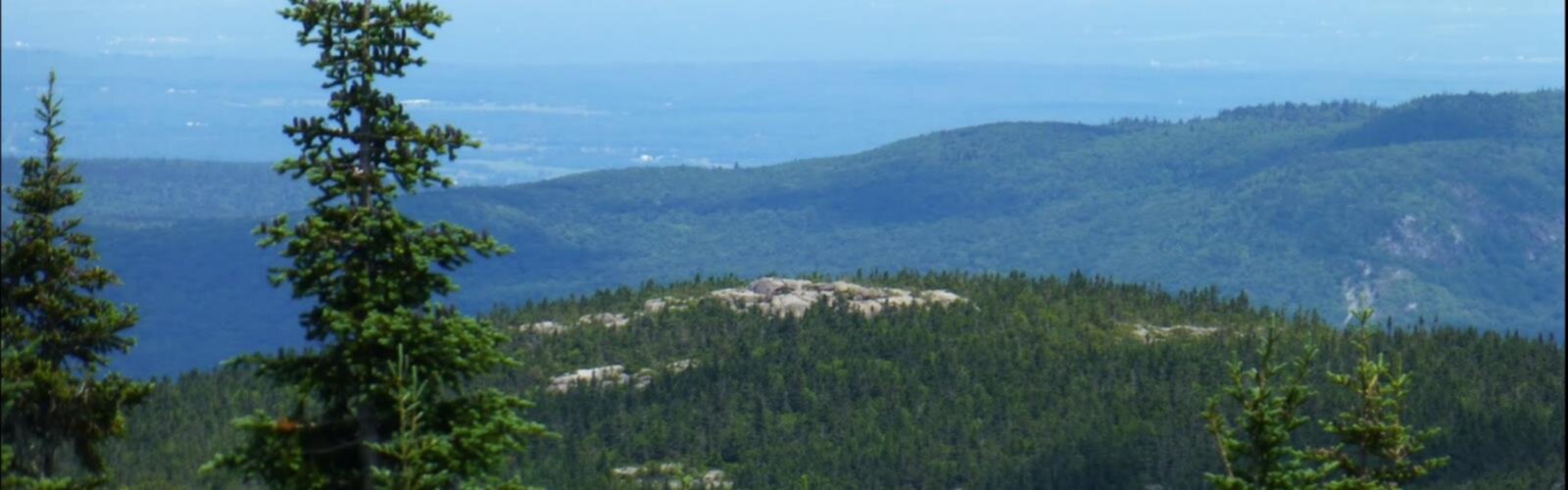 Randonnée Averill Mountain, Vermont - vue panoramique