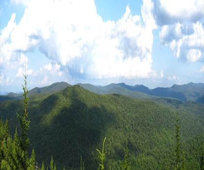 Sentier mont Green, Vermont - randonnée en Montagnes Vertes