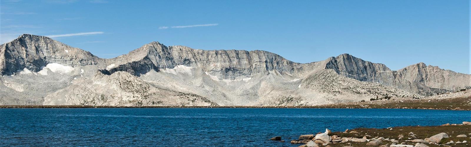 Basin Mountain, California trail - hiking in Sierra Nevada