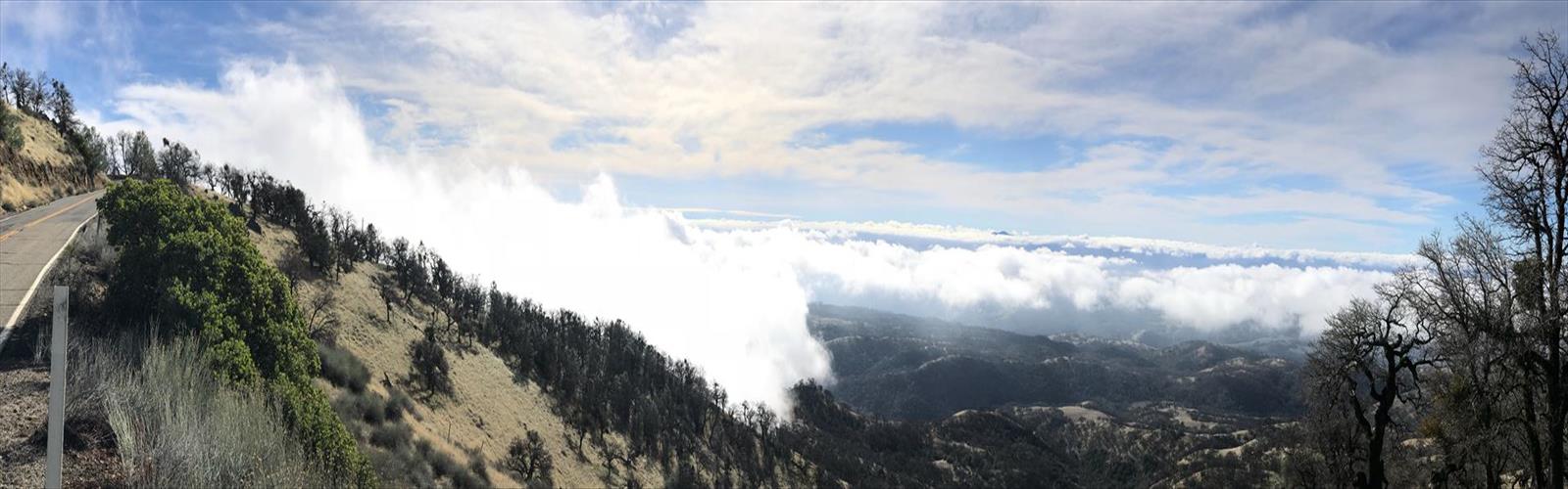 Mount Hamilton, California trail - hiking in Bay Area