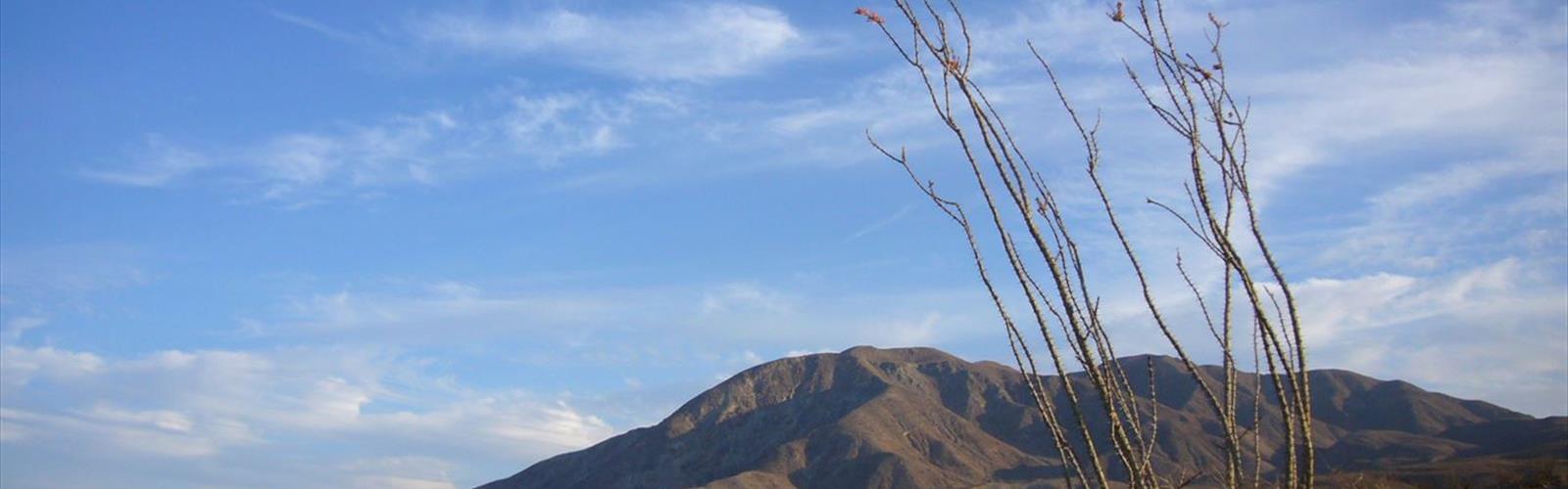 Coyote Mountain, California trail - hiking in Deserts