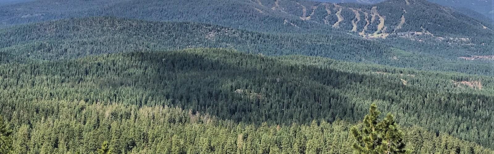 Mount Pluto, California trail - hiking in Sierra Nevada