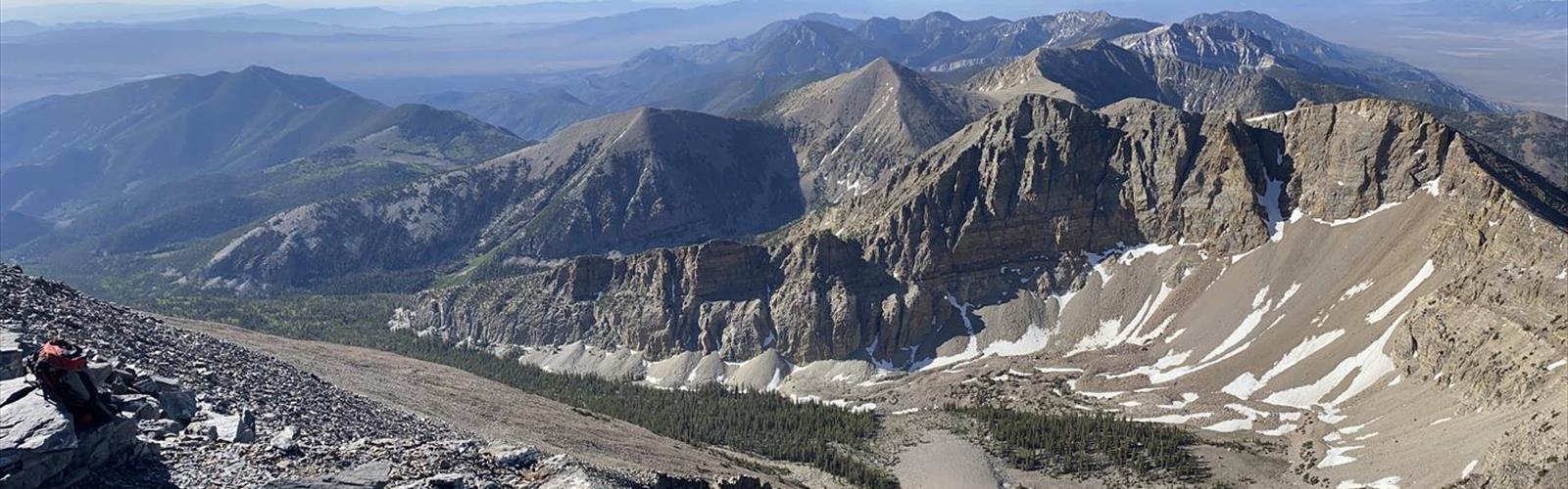 Wheeler Peak, Nevada trail - hiking in Pony Express Territory