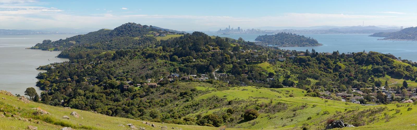 Ring Mountain, California trail - hiking in Bay Area